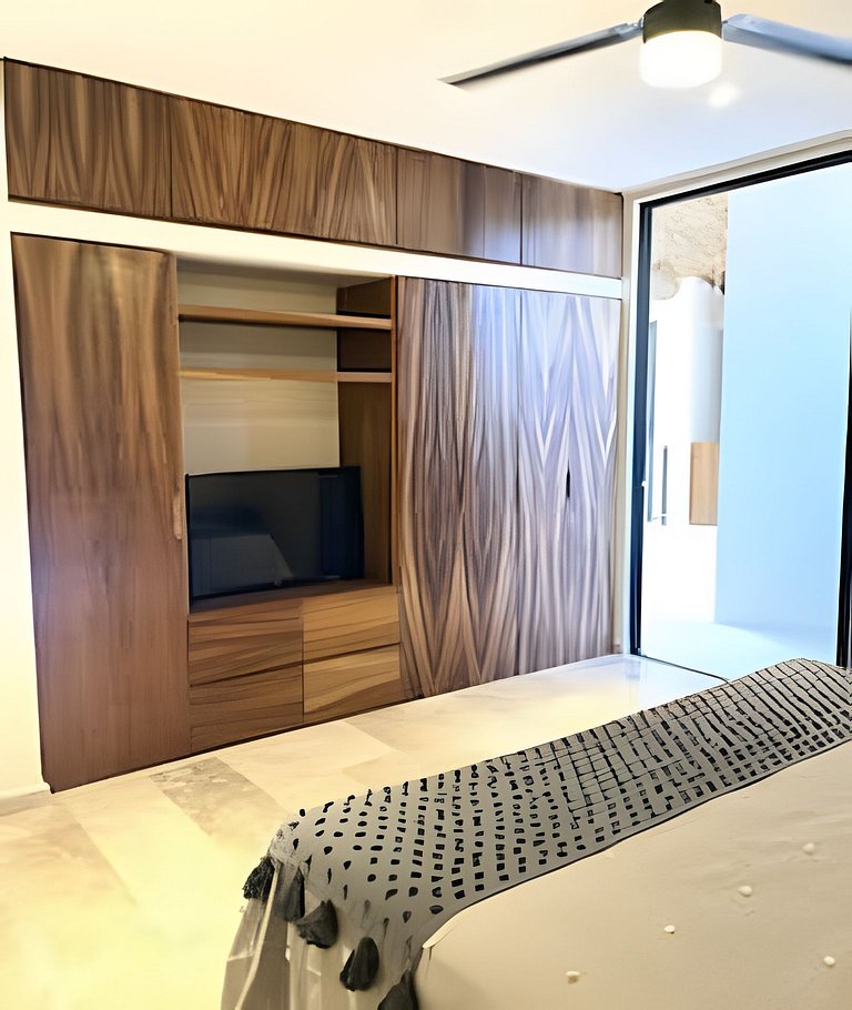 2BDR Aldea Zama – Family + Pool + Bikes