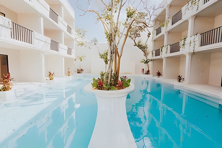 Tulum avec Piscine et Bonne Ambiance
