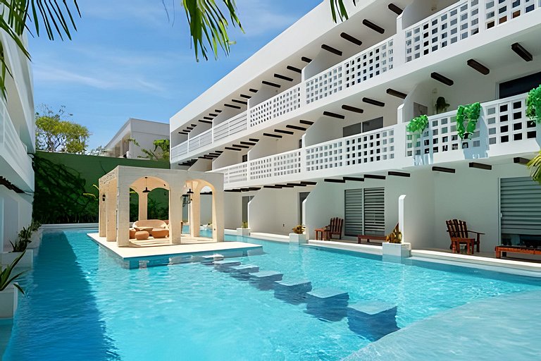 Condo Cool Iguana Tulum