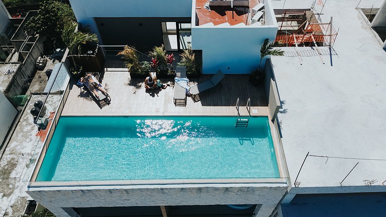 Nativo PDC Luxe Vue mer Jacuzzi sur balcon