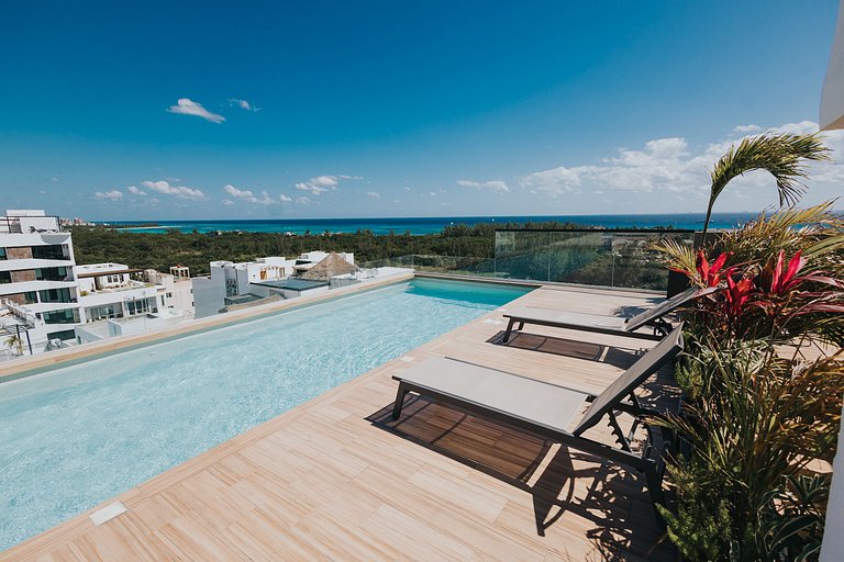 Nativo PDC Luxe Vue mer Jacuzzi sur balcon