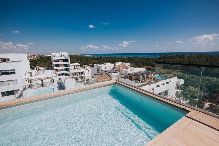 Nativo PDC Luxury Ocean View Jacuzzi on balcony