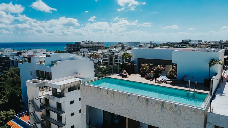 Nativo PDC Luxe Vue mer Jacuzzi sur balcon