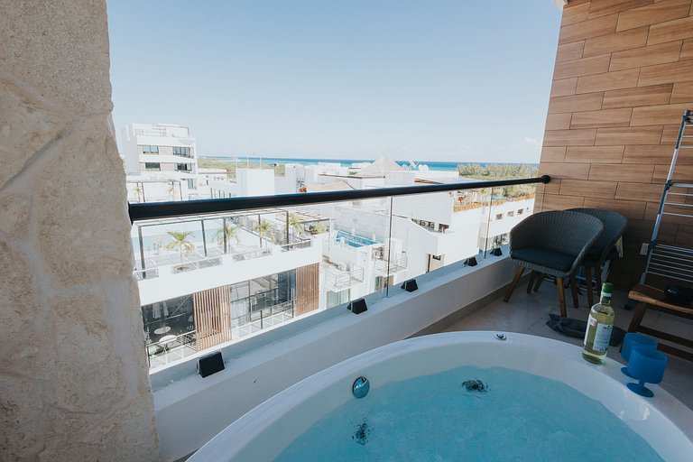 Nativo PDC Lujo | Vista al Mar | Jacuzzi en Balcón