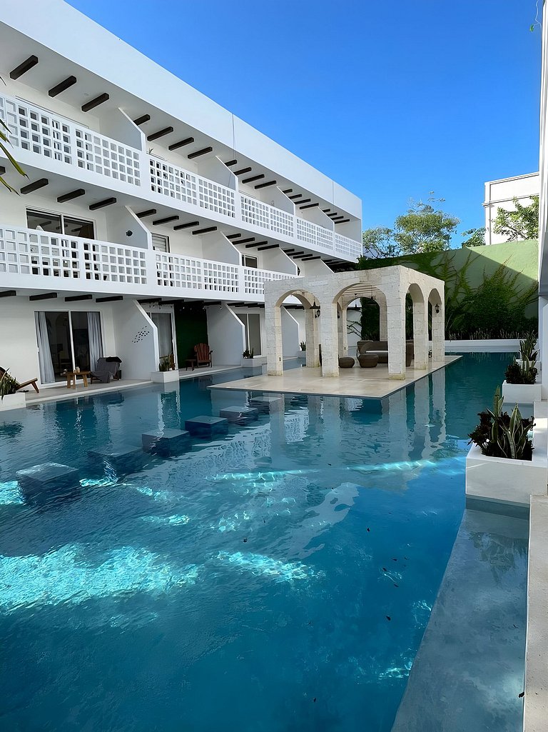 Évasion swim-up directe à Tulum