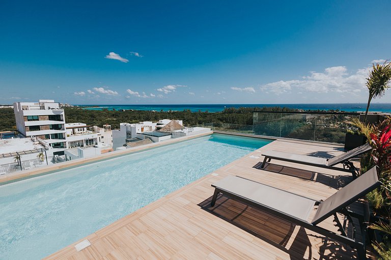 Nativo PDC Luxe Vue mer Jacuzzi sur balcon