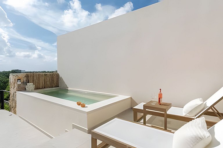 Penthouse 2 Recámaras con Piscina Privada