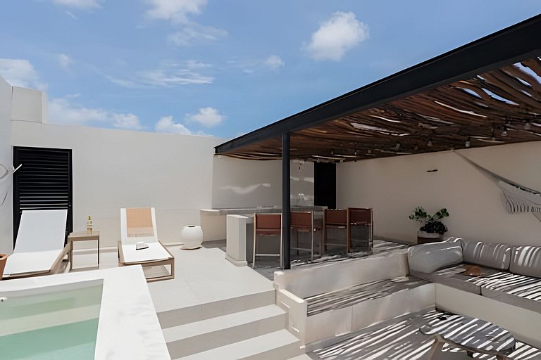 2bdrPenthouse Aldea ZamaPrivate rooftop & pool