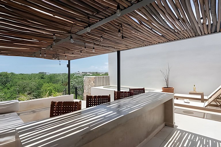 Penthouse 2 Recámaras con Piscina Privada
