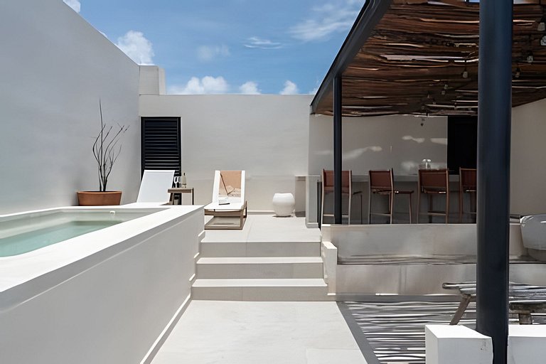 Penthouse 2CH Aldea Zama | Piscine Privée