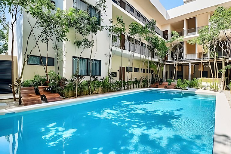 Aldea zama 3 chambres spacieux jaccuzi balcon