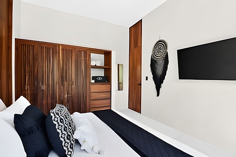 Spacious 3BR Aldea Zama Condo w/ Balcony jaccuzi