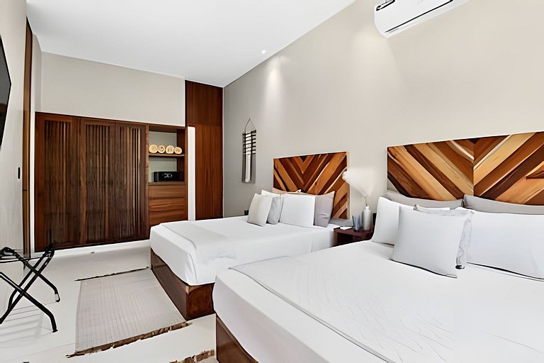 Spacious 3BR Aldea Zama Condo w/ Balcony jaccuzi