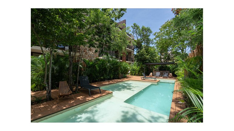 Penthouse 2 Recámaras con Piscina Privada