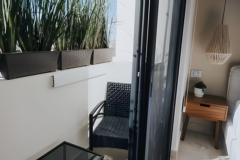 7 min plage 1 chambre Rooftop piscine jacuzzi