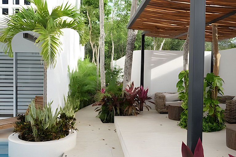 Tulum Breeze Washer&Dryer Fast WiFi Fully equipped