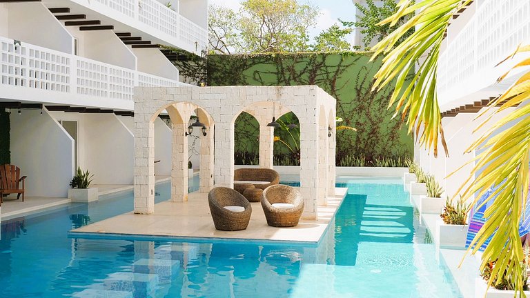 Tulum Breeze Washer&Dryer Fast WiFi Fully equipped