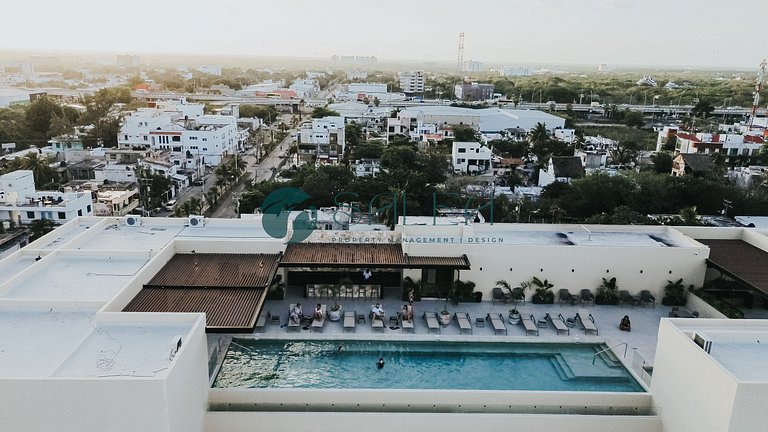 Luxury Studio Rooftop Pool Beach walk