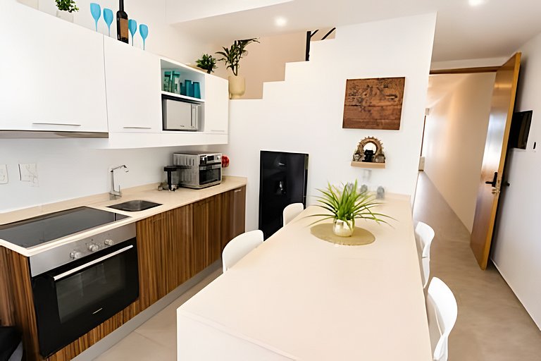 Penthouse 1CH en el corazón de Playa del Carmen
