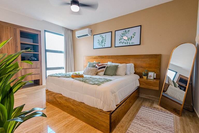 Ceiba 25 | 2BR, 3 beds, pool, gym, laundry