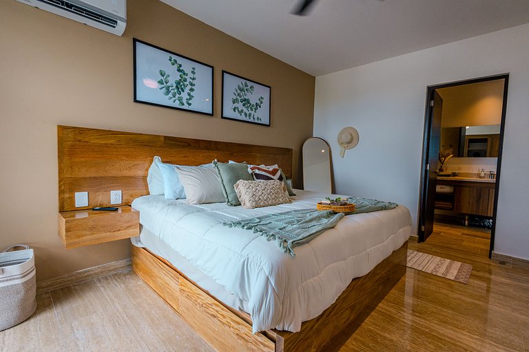 Ceiba 25 | 2BR, 3 beds, pool, gym, laundry