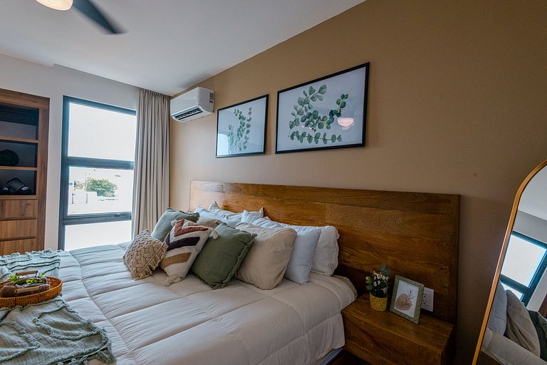 Ceiba 25 | 2BR, 3 beds, pool, gym, laundry
