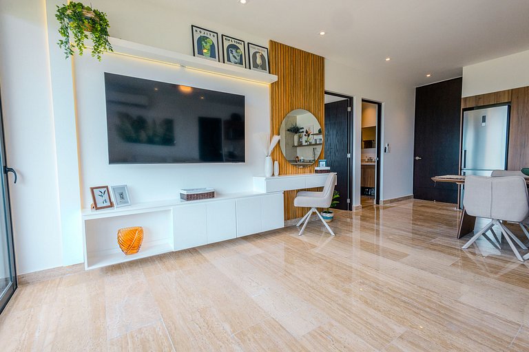 Ceiba 25 | 2 hab, 3 camas, piscina, gym, lavado