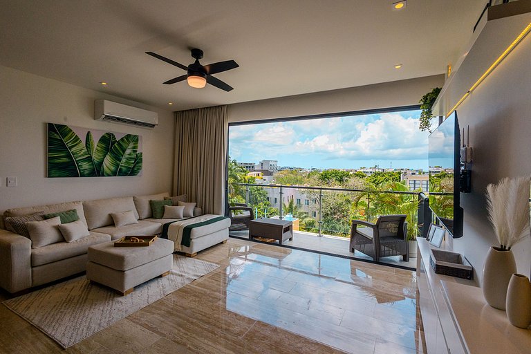 Ceiba 25 | 2BR, 3 beds, pool, gym, laundry