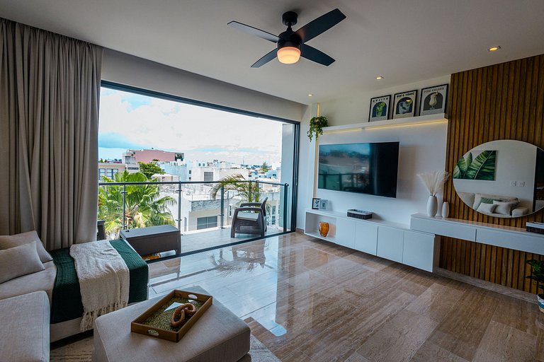 Ceiba 25 | 2BR, 3 beds, pool, gym, laundry