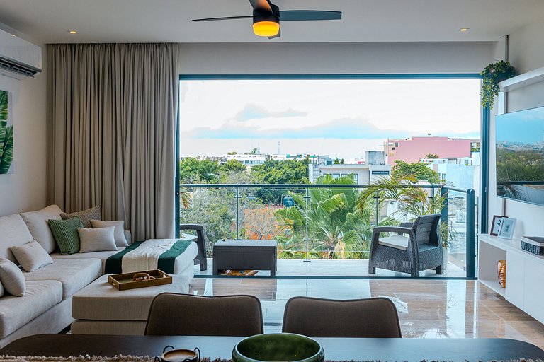 Ceiba 25 | 2BR, 3 beds, pool, gym, laundry