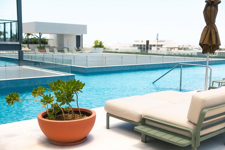 Ceiba 25 | 2BR, 3 beds, pool, gym, laundry