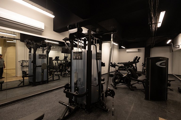 Ceiba 25 | 2 hab, 3 camas, piscina, gym, lavado