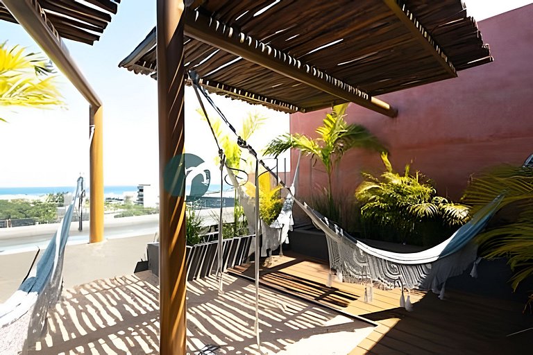Élégant Ikuku, gym, hamac à 7 min de la plage