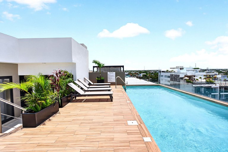 Studio centre PDC • Cour, jacuzzi & BBQ