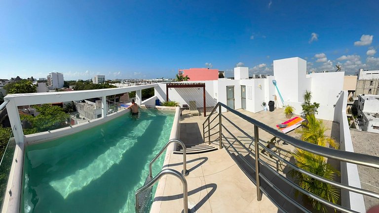 Menesse 25.26 | 2 habitaciones • Terraza en la azotea y pisc